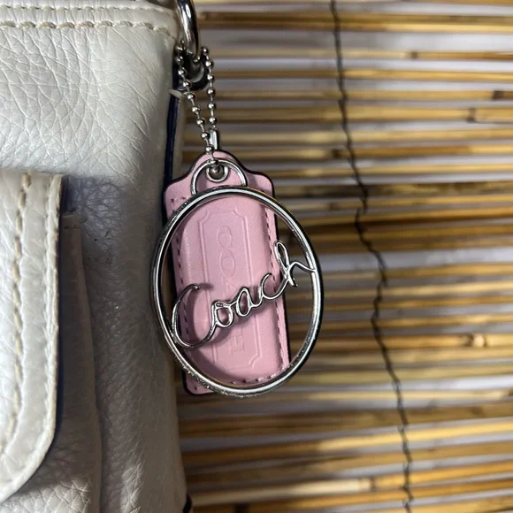 Coach Cream Leather Crossbody Bag - Picture 5 of 9